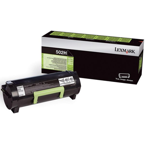 Lexmark 502H R Cartuccia Toner 1 Pz Originale Nero-image