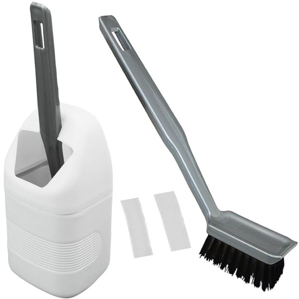 Scopino Wc Scopino Wc Wc Wc Caravan Caravan Campeggio Con Supporto Grigio/Bianco-image