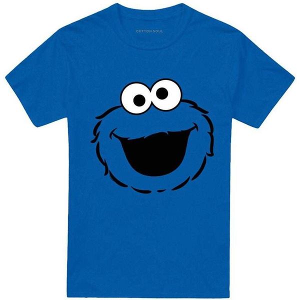 Sesame Street - Maglietta Da Uomo/Donna Unisex TV20466 (Xxl) (Royal Blue)-image