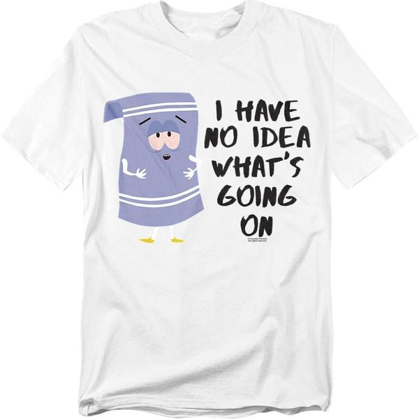 South Park - Maglietta "No Idea"" Per Uomo/Donna Unisex TV20608 (L) (Bianco)"-image