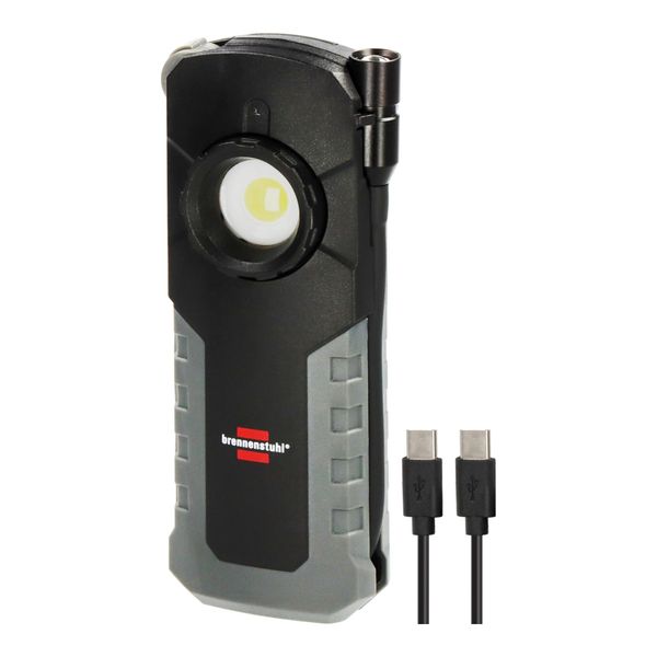 Brennenstuhl Professional Akku Led Handlampe Hl 1000 Acw, 1000+380 Lm, IP54 (1173730001)-image