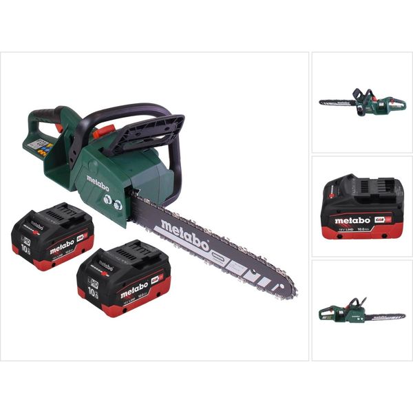Metabo Ms 36-18 Ltx Bl 40 36 V ( 2X 18 V ) 40 Cm 22 M/S Trimmer A Batteria Senza Spazzole + 2X Batteria 10,0 Ah - Senza Caricabatterie-image