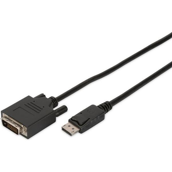 Digitus Cavo Displayport Dport -> DVI(24+1) St/St 8K 2M 1.1A-image