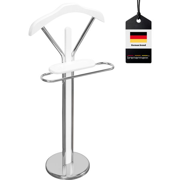 Maggiordomo Per Cappotti Bremermann, Portavalori, Appendiabiti, Appendiabiti In Bianco-image