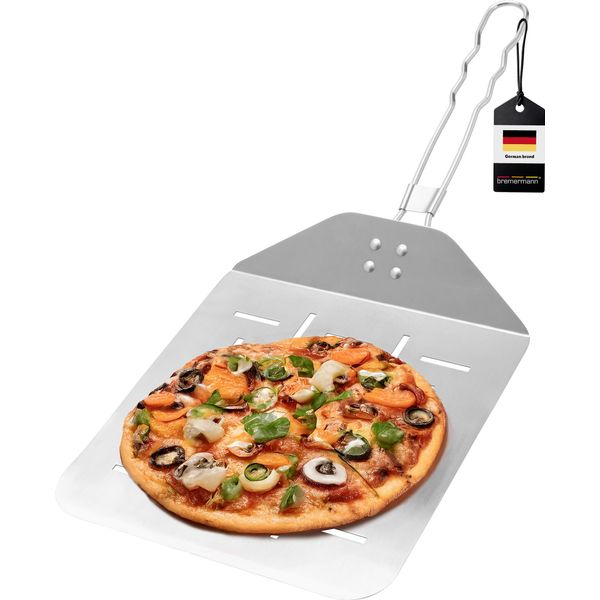 Bremermann Pizza Server, Manico Pieghevole / Acciaio Inox, Circa 24 X 55 Cm-image