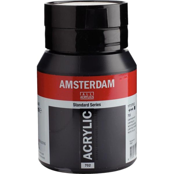Bottiglia Di Vernice Acrilica Amsterdam Serie Standard 500 Ml Grigio Payne 708-image