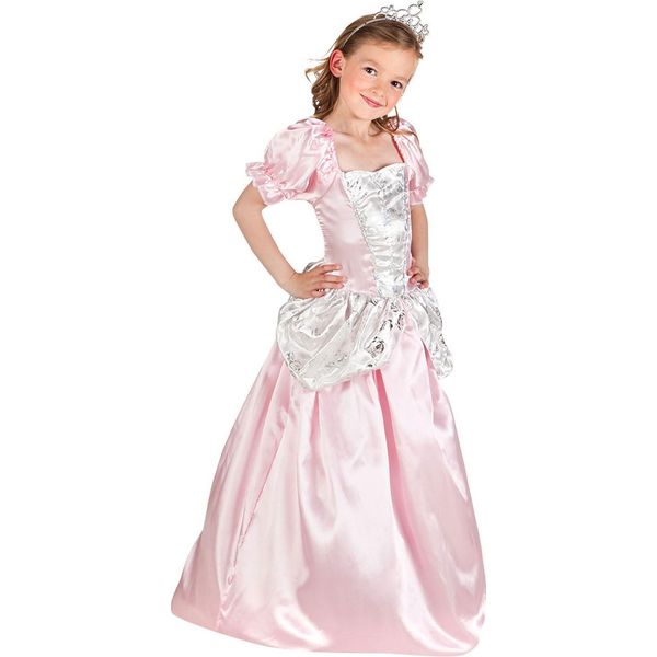 Costume Boland Principessa Rosabel Bambina 7 - 9 Anni Rosa Chiaro Taglia 128/140-image