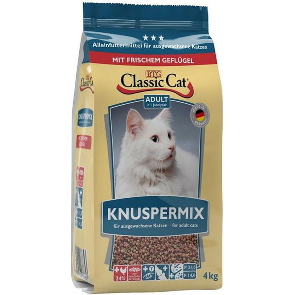 Cibo Secco Classic Cat Mix Di Croccantini 4 Kg-image