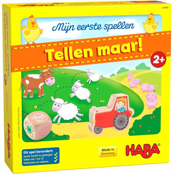 Haba Lernspiel - I Miei Primi Giochi Imparare A Contare Per Bambini-image