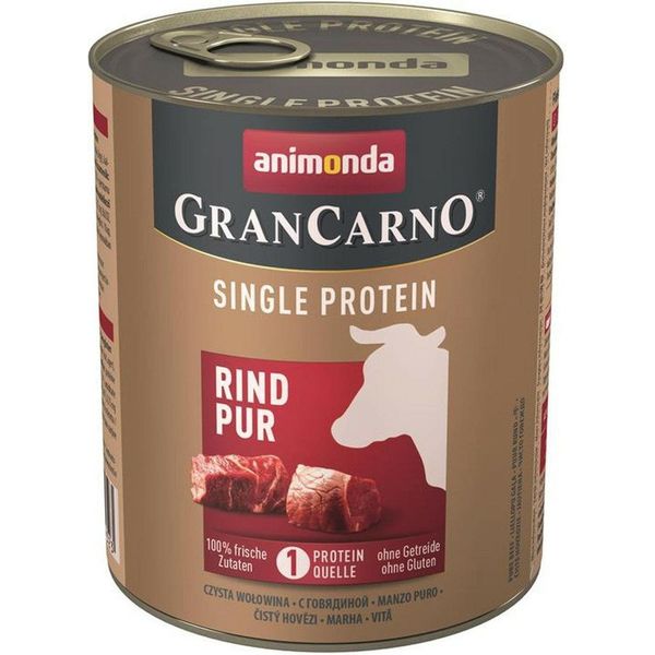 Animonda Grancarno Adult Single Protein Rind Pur 800Gx6-image