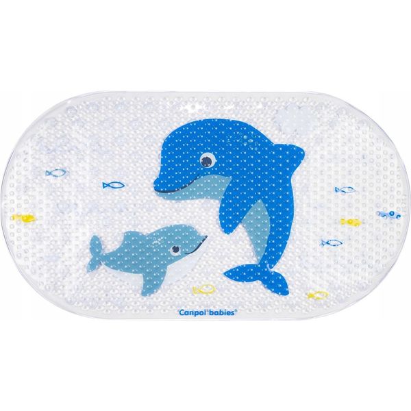 Canpol Babies Tappeto Da Bagno Antiscivolo - Delfino, Blu-image