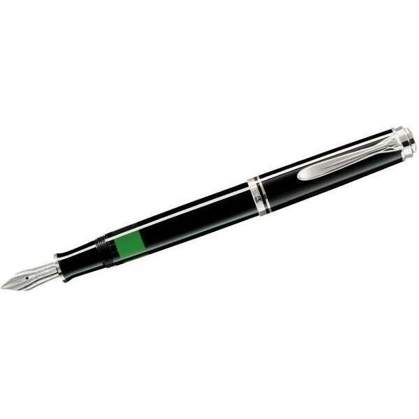 Pelikan 924381 Stilografica Pelikan "SouveräN 405"", Nero/Argento, B"-image