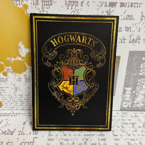 Notatnik Harry Potter - Czarne Hogwart, A5, 120 Stron, Licencjonowany-image
