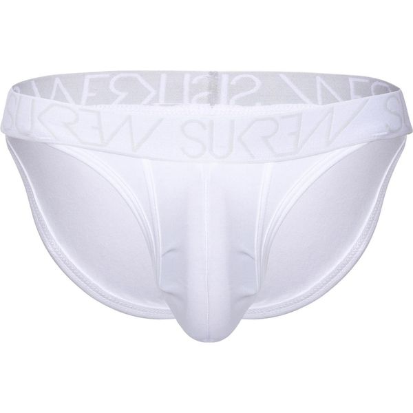 Sukrew - Intimo Da Uomo Slips - Tanga White - 1X Taglia M-image