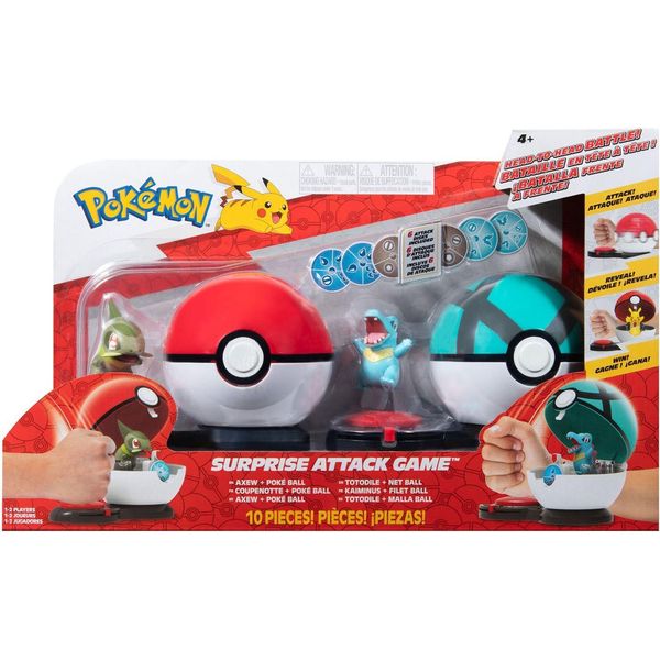 PokéMon | Gioco Di Battaglia Di Poké Ball Con Attacco A Sorpresa | Gioco Di Battaglia Strategico-image