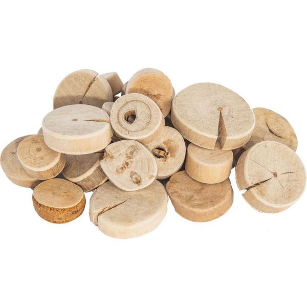 Colorations - Fette Di Legno Rotonde, 1 Kg-image