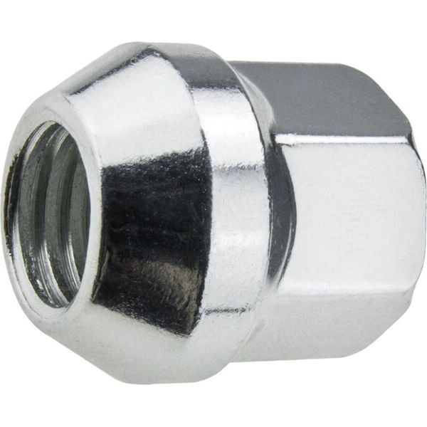 Dadi Ruota M14X2,0 Zincati Cromati SW19 Con Collare Conico Per Ford Transit F-150 F-350-image
