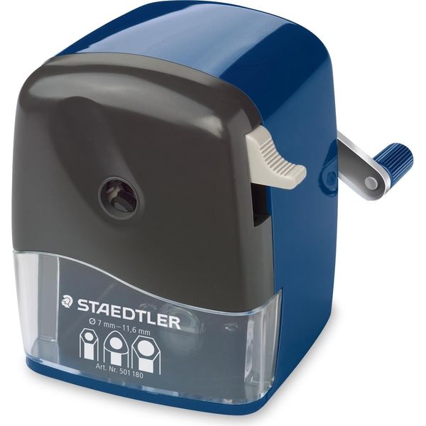 6X Temperamatite Staedtler 501 180, 12 Mm, 97 X 113 X 130 Mm, Blu-image