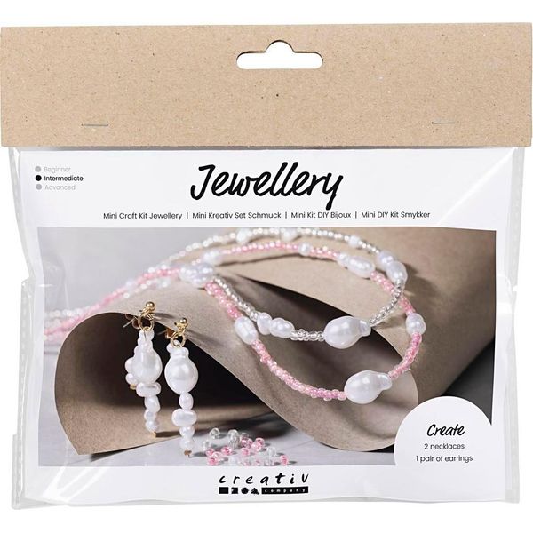 Kit Per Gioielli Con Perline, Per Collane E Orecchini, Inclusi Materiali E Istruzioni-image