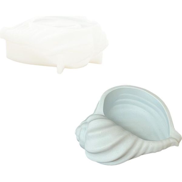 Guscio Per Stampo In Silicone Jesmonite 14,8X12,8X5,4 Cm Per Progetti Artigianali-image