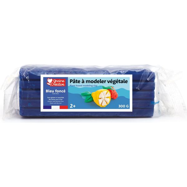 Graine Creativa Argilla Da Modellare Vegetale 300G Blu Scuro Giocattolo Creativo-image