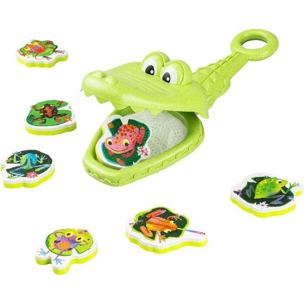 Caccia Al Coccodrillo Della Tribù Delle Tigri - Cattura La Rana-image