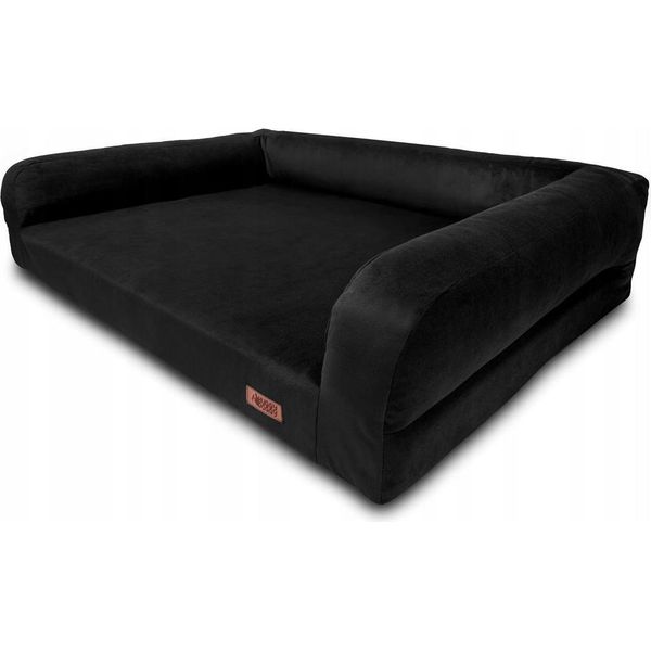 Letto Per Cani, Duro, Ortopedico, In Velluto, Boxer, Akita, Huggy Doggy Xl-image