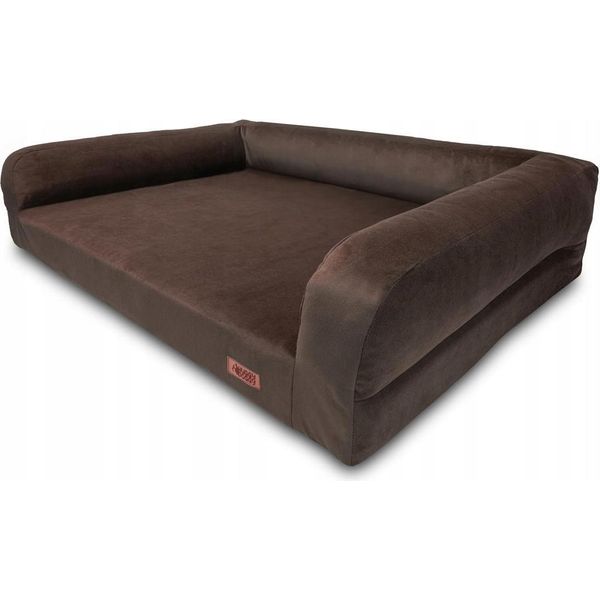 Materasso In Schiuma Per Cani Letto Ortopedico In Velluto Bassotto Huggy Doggy M-image