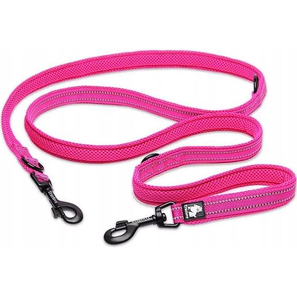 Rosa Guinzaglio Reversibile Per Cani, Leggero, Truelove M-image
