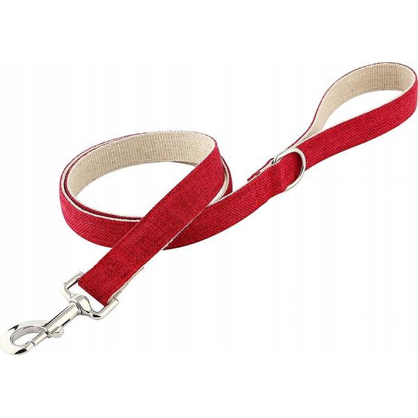 Guinzaglio Per Cani Di Piccola Taglia, Rosso, Huggy Doggy, Leggero, S-image
