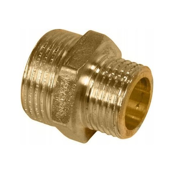 Nipplo Riduttore In Ottone 1 1/2 X 1 Ottone-image