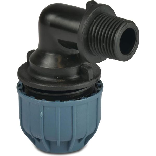 Curva Di Transizione A 90° Jason Pp 25 Mm X 3/4""" Morsetto X Gz 10 Bar"-image