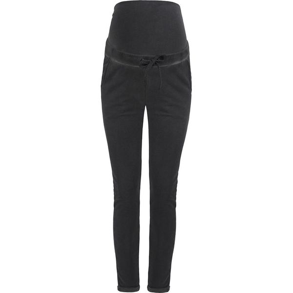 Pantaloni Da Jogging Da Gravidanza Con Ombelico, Nero-image