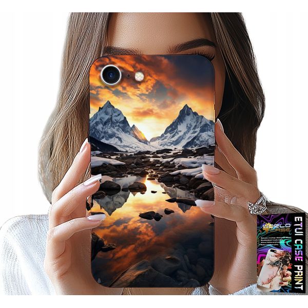 Custodia Per Iphone 7 / 8 / Se2 - Ruscello, Montagne, Cime, Everest + Film-image
