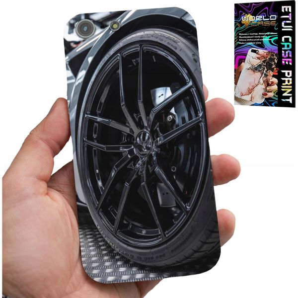 Custodia Per Iphone 5 / 5S / 5C - Cerchio Auto Sportive Fan + Vetro-image