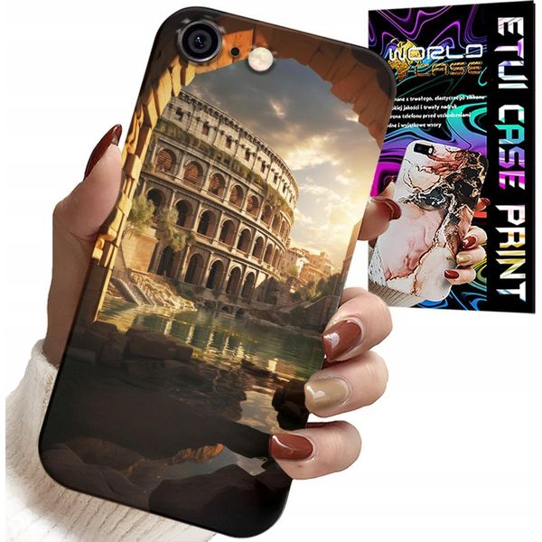 Custodia Per Iphone ( 6 Plus ) - Colosseo Romano Antichità Romana-image