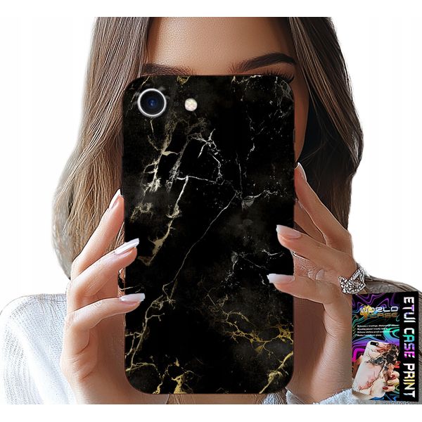 Custodia Per Iphone Se / Se2 - Custodia Con Design Elegante In Pietra-image