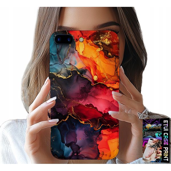 Custodia Per Iphone ( 7 Plus ) - Motivi Di Pietra, Custodia + Vetro-image