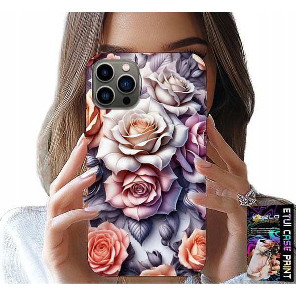 Custodia Per Iphone 13 Pro Max - Design Floreale Custodia Rose Flowers-image