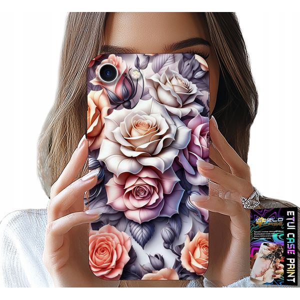 Custodia Per Iphone 7 / 8 / Se2 - Motivi Floreali Rose Floral Case-image