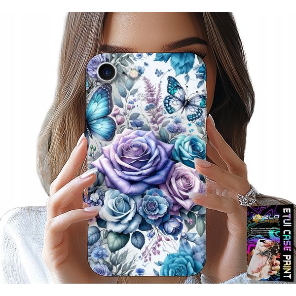 Custodia Per Iphone 7 / 8 / Se2 - Motivi Floreali Rose Custodia + Vetro-image