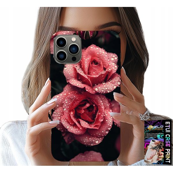 Custodia Per Iphone 12 Pro Max - Bellissime Rose Rosa, Motivi Floreali, Custodia-image