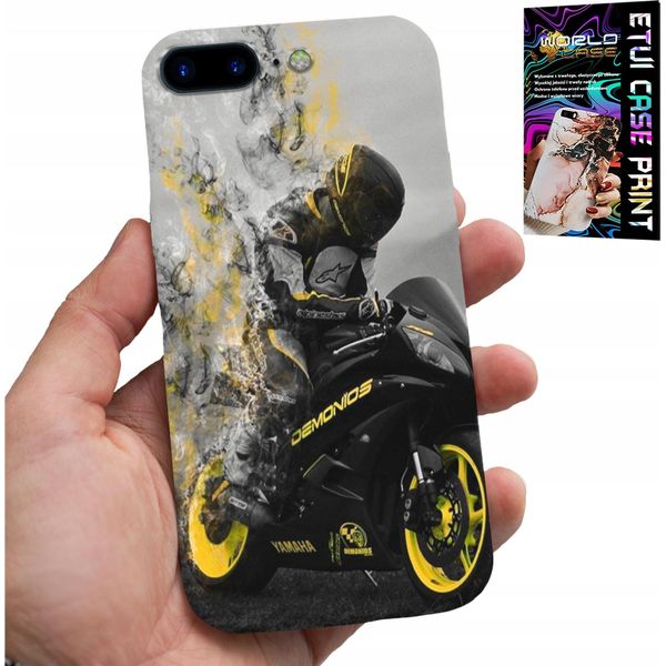 Custodia Per Iphone ( 7 Plus ) - Moto Fan Molti Disegni Posteriori-image