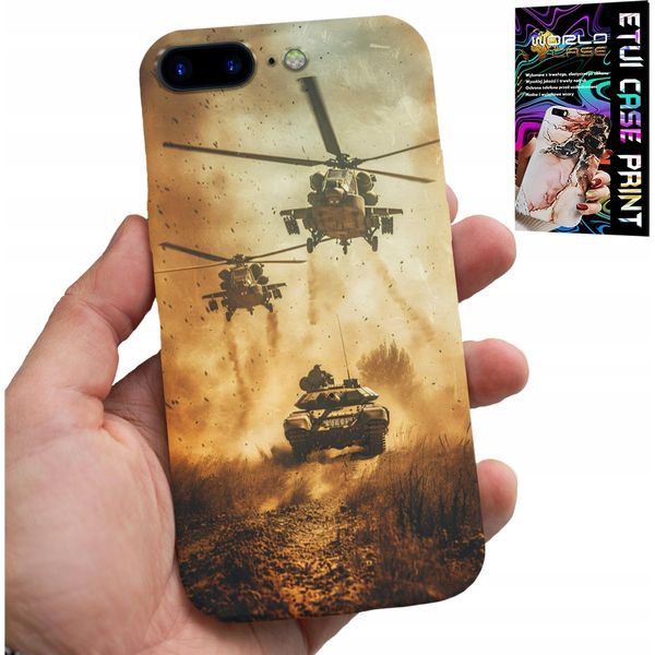 Custodia Per Iphone ( 7 Plus ) - Elicottero Serbatoio Militare Custodia Militare-image