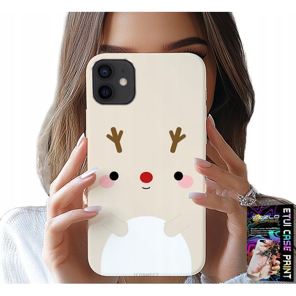 Custodia Per Iphone 12 Mini - Renna, Renna, Disegni Natalizi-image