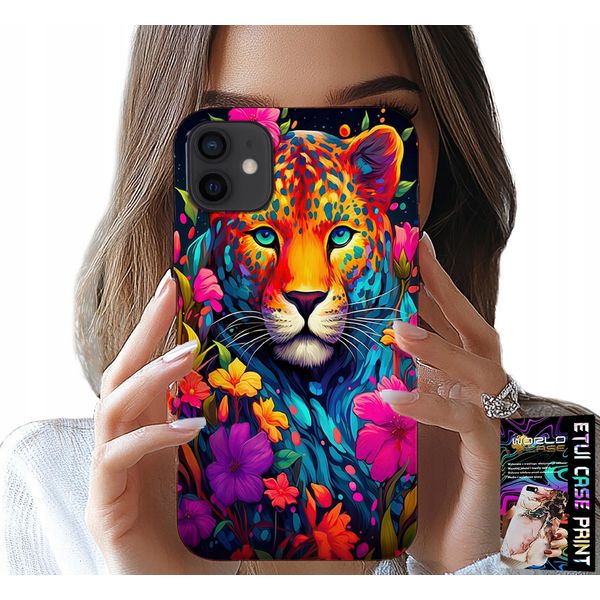 Custodia Per Iphone 11 - Motivi Floreali Tigre Tigre + Lamina-image