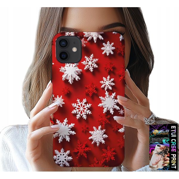 Custodia Per Iphone 12 - Fiocchi Di Neve, Neve, Stelle, Vacanze-image