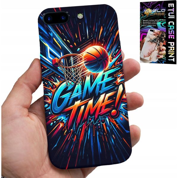 Custodia Per Iphone ( 7 Plus ) - Basket Nba Fan 23 Game Time, Custodia-image