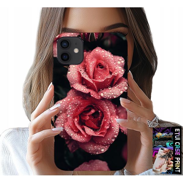 Custodia Per Iphone 12 Mini - Belle Rose Rosa, Motivi Floreali, Custodia-image
