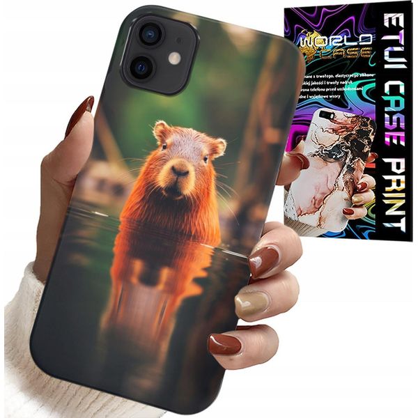 Custodia Per Iphone 13 Mini - Capibara Dolce, Capibara, Molti Disegni-image